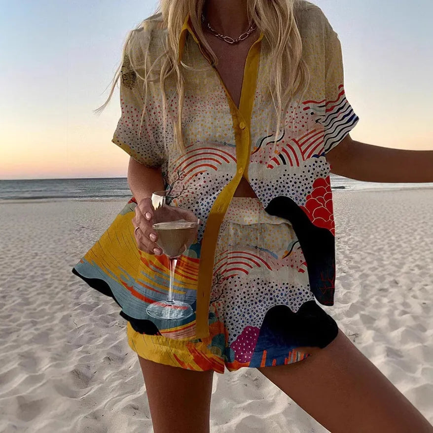 Nadia | Set casual da spiaggia