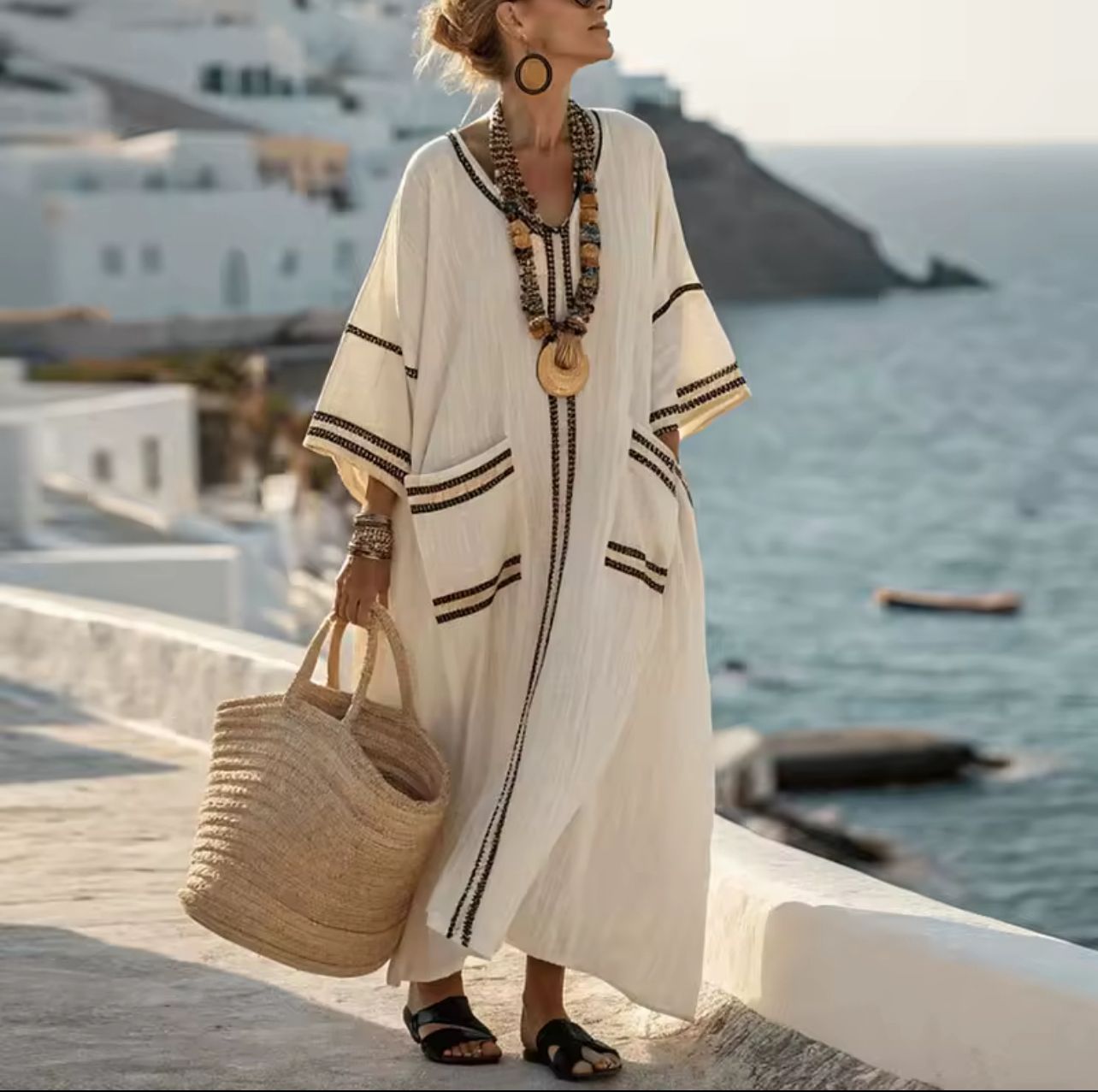 Maria | Abito lungo da spiaggia